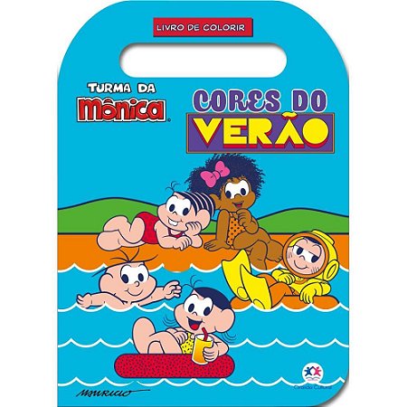 Livro Infantil Colorir CARREGUE-ME Turma da Monica 32