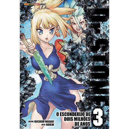 Livro Manga DR. Stone N.03