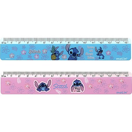 Regua de Poliestireno STITCH 15CM (S)