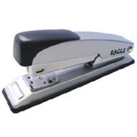 Grampeador Metal Eagle 204 P/20F.26/6 PR/CINZA