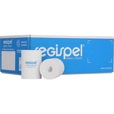 Bobina Termica 76MMX40M. Branca 44G S/TUBETE