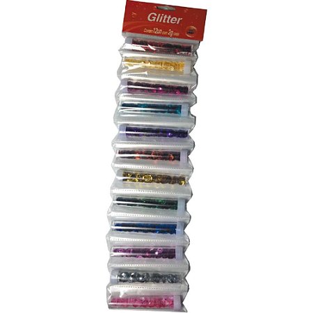 Glitter PVC FLOR Sortidos 2G.CADA