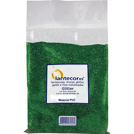Glitter PVC Verde 500G.