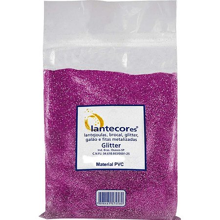 Glitter PVC PINK 500G.