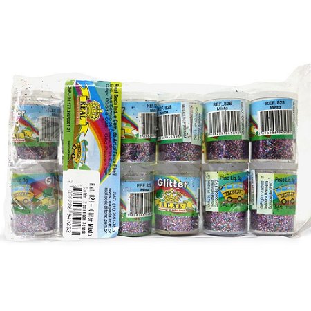 Glitter PVC Misto Potes 3G.