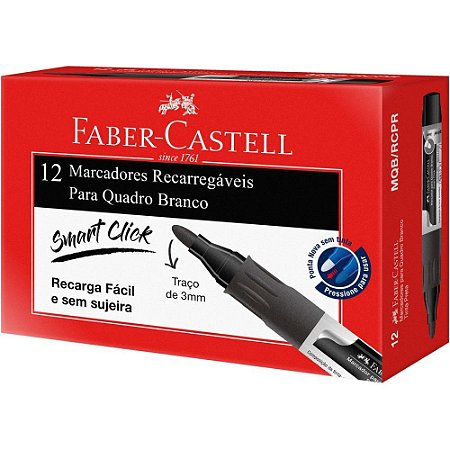 Pincel Quadro Branco Preto (7891360667384)