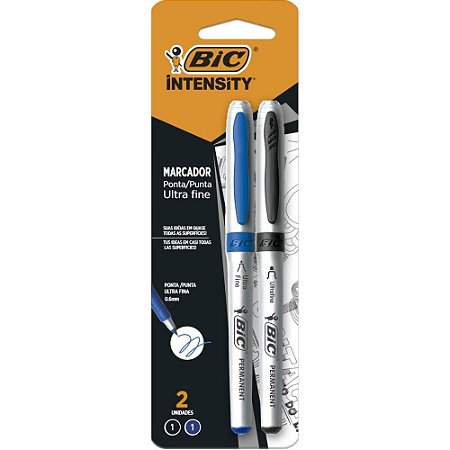 Pincel Marcador Permanente Marking Fine 0.6MM AZ/PT