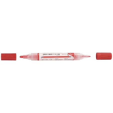 Pincel Marcador Artesanato Multimark S/P Vermelho com 6
