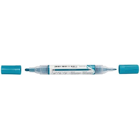 Pincel Marcador Artesanato Multimark S/P Azul Metal com 6
