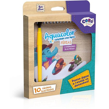 Livro Aquabook Aquacolor Ferias 10PAG.