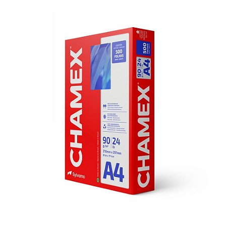 Papel Sulfite A4 Chamex Super 90G 500 Folhas