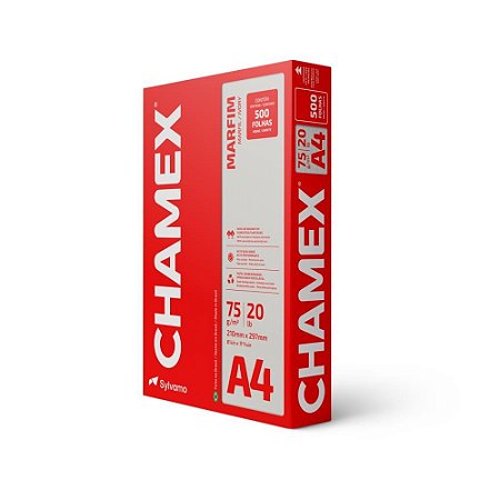Papel Sulfite A4 Colorido Chamex 75G Marfim