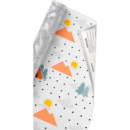 Plastico Adesivo 45CMX10M Camping 0,80