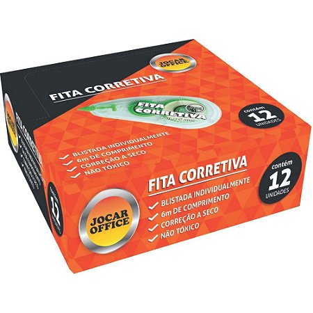 Corretivo em Fita Jocar Office 6M