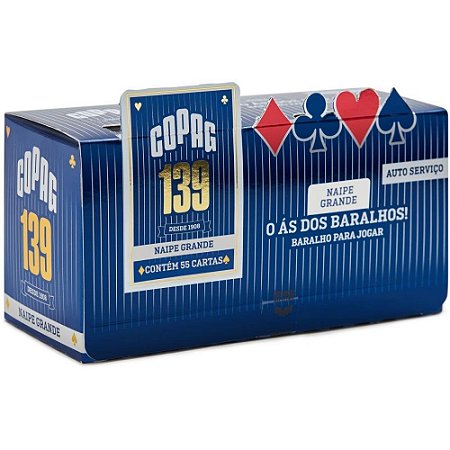 Baralho 139 Couche 290G Naipe Grande
