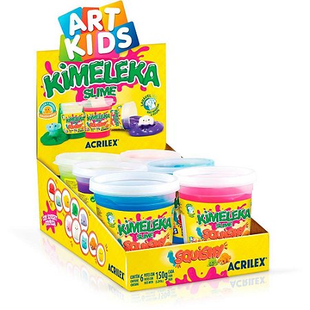 Slime Kimeleka Squishy 150G Sortido