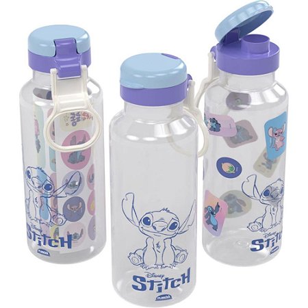 Garrafa Plastica ABRE Facil STITCH 600ML