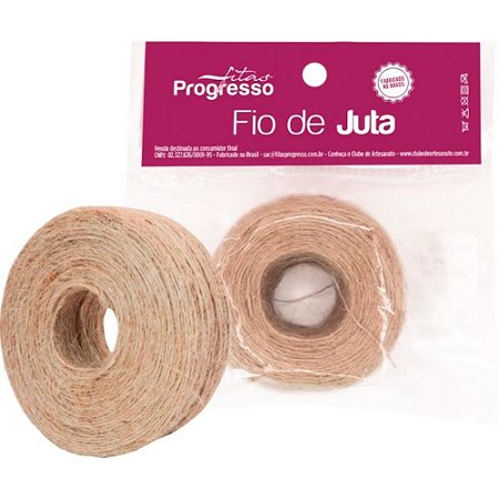 Fio de Juta 100M. CRU ESP. 0,74MM