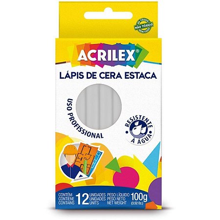 Lapis Estaca Branco