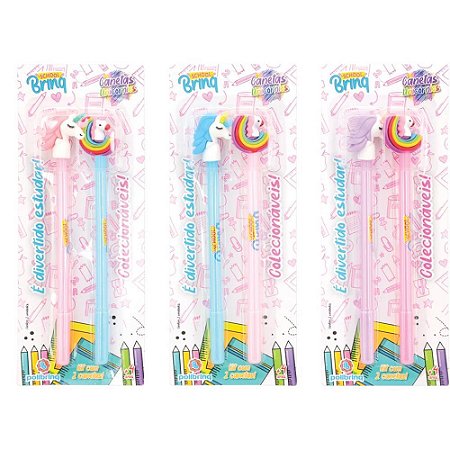 Caneta Esferografica Unicornios Blister C/02 (S) DP.C/12