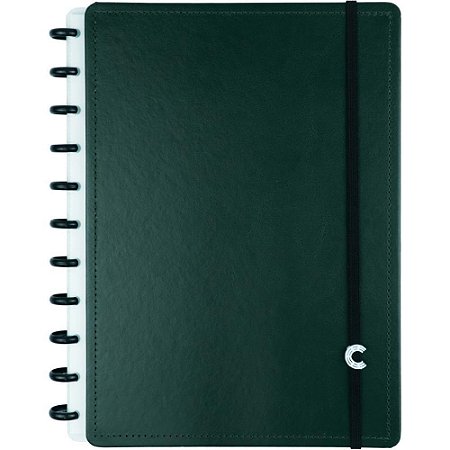 Caderno Inteligente Grande DARK Green 80FLS.
