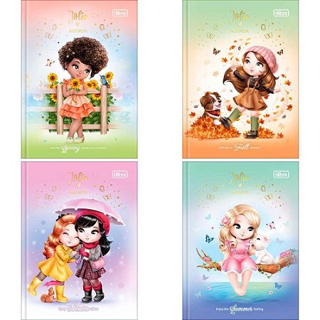 Agenda Permanente Jolie CD COST 96FLS 123X166MM PCT.C/05