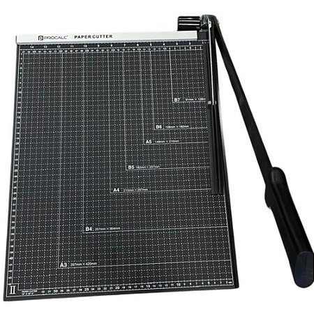 Guilhotina Cortadeira A3 para 10 FLS. com Trava - Procalc