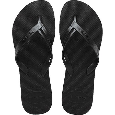 Chinelo Havaianas Feminino Elegance 39/0 Preto PAR