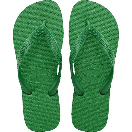 Chinelo Havaianas TOP 37/8 Verde Patria PAR