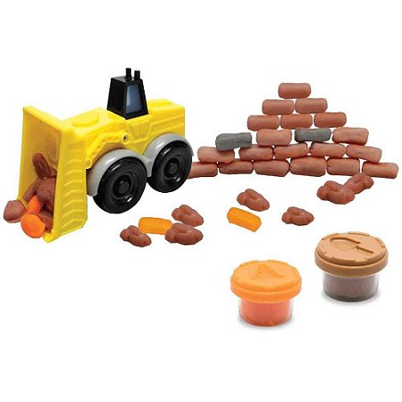 Massa para Modelar Criativa Kimassa Contrucao C/2 Potes(s)