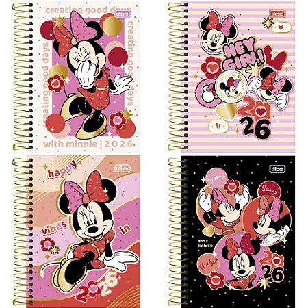 Agenda 2025 Minnie CD ESP 176FLS 117X164MM PCT.C/05