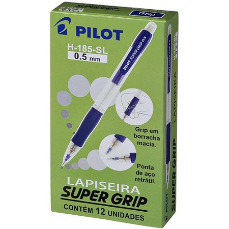 Lapiseira 0.5MM Supergrip 0.5 H-185 Azul