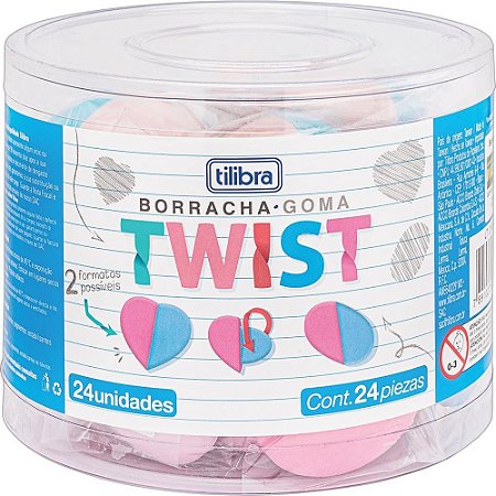 Borracha Decorada TWIST (S)