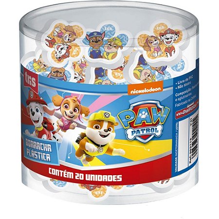 Borracha Decorada Patrulha Canina 2MODELOS