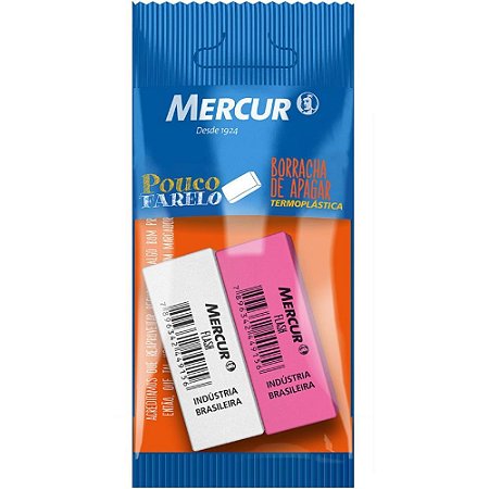 Borracha Colorida PULL PACK FLASH 1BRANCA/1ROSA (7896342914418)