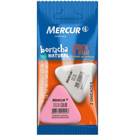 Borracha Branca PULL PACK 1DELTA/1OVAL Sortido