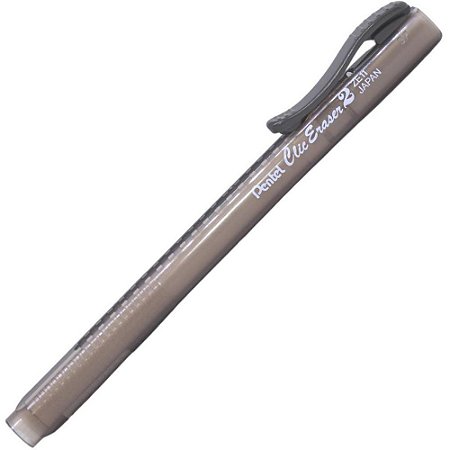 Borracha Caneta CLIC Eraser TRANS Preta