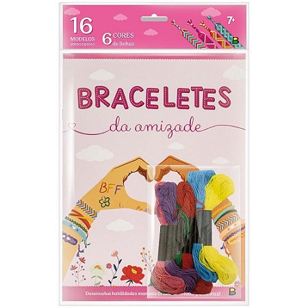 Livro Brinquedo Ilustrado Braceletes da Amizade 16PAG