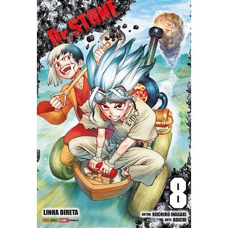 Livro Manga DR. Stone N.08