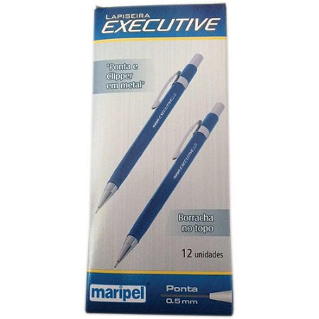 Lapiseira 0.5MM Executive Metal Azul