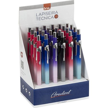 Lapiseira 0.9MM Tecnica Degrade Cores Sortidas