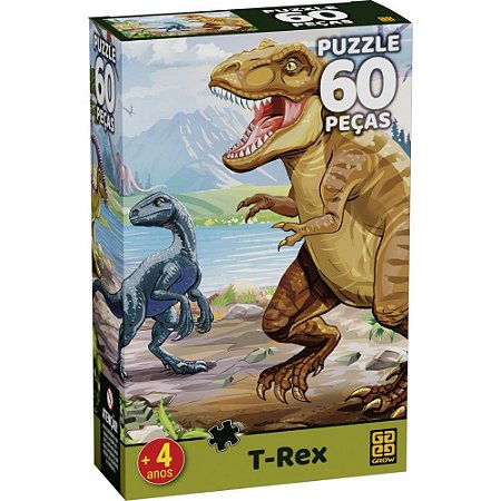 QUEBRA-CABECA Cartonado T-REX 60 Pecas