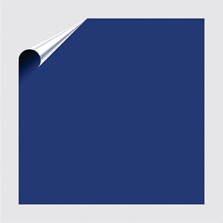 Toalha Plastica 78X78CM Perolizada AZ.ESCUR.10 Rolo