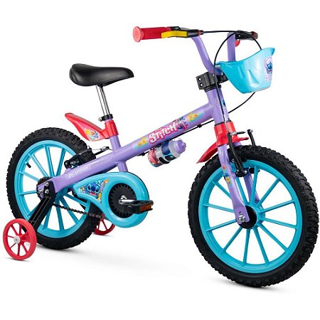 Bicicleta Infantil ARO 16 STITCH Nathor