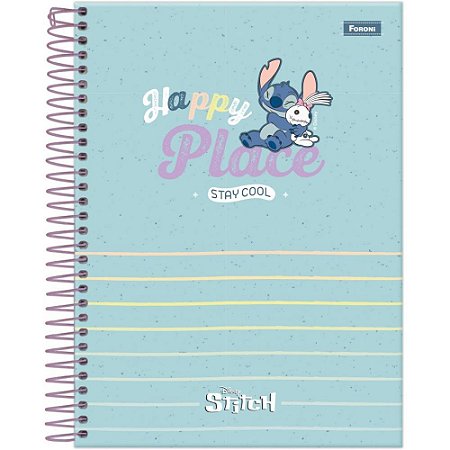Caderno 01X1 Cp.dura Colegial STITCH 80F PCT.C/04