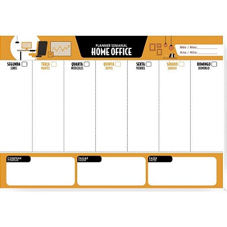 AGENDA/PLANNER Permanente Home Office 53F.320X220MM PCT.C/10