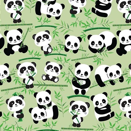 Papel Presente Bobina Couche 60CM. MOD.196 Panda BO-100MTS