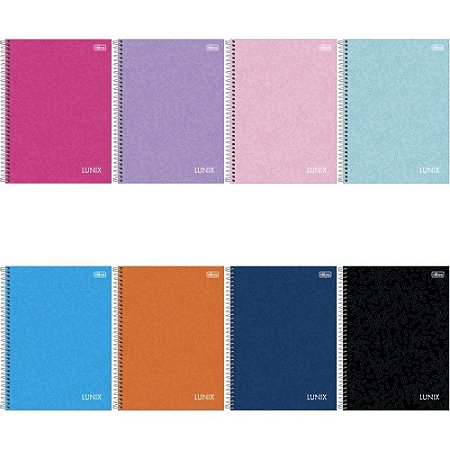 Caderno 20X1 Capa Dura Lunix 320FLS PCT.C/02