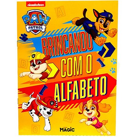 Livro Pedagogico P. Canina Alfabeto EVA 63PCS