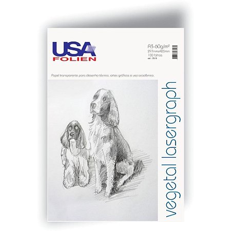 Papel Vegetal A3 60G. 297X420MM.